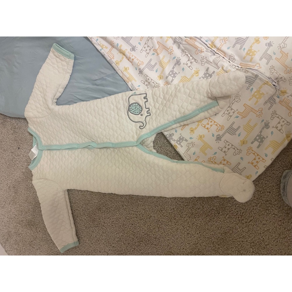 Baby Sleep Sack Bundle Halo SwaddleDesigns Carters Little Softies 3-12M 7pc Lot - Picture 7 of 14